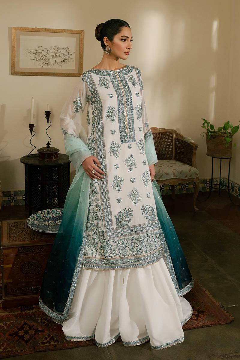 MNR | Ashiyana Festive Eid Collection 25 | Aroos - Aqsa Fabrics