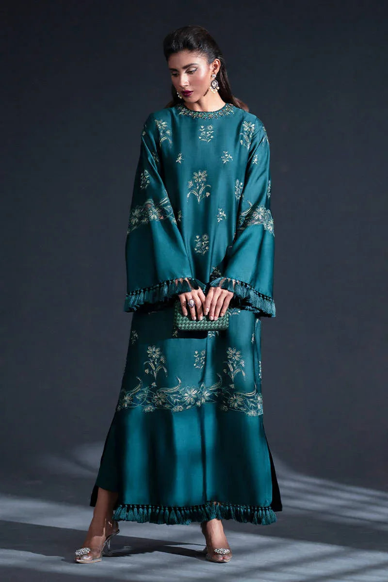 MNR | Chai Coffee Luxury Pret | Jade Moon - Aqsa Fabrics