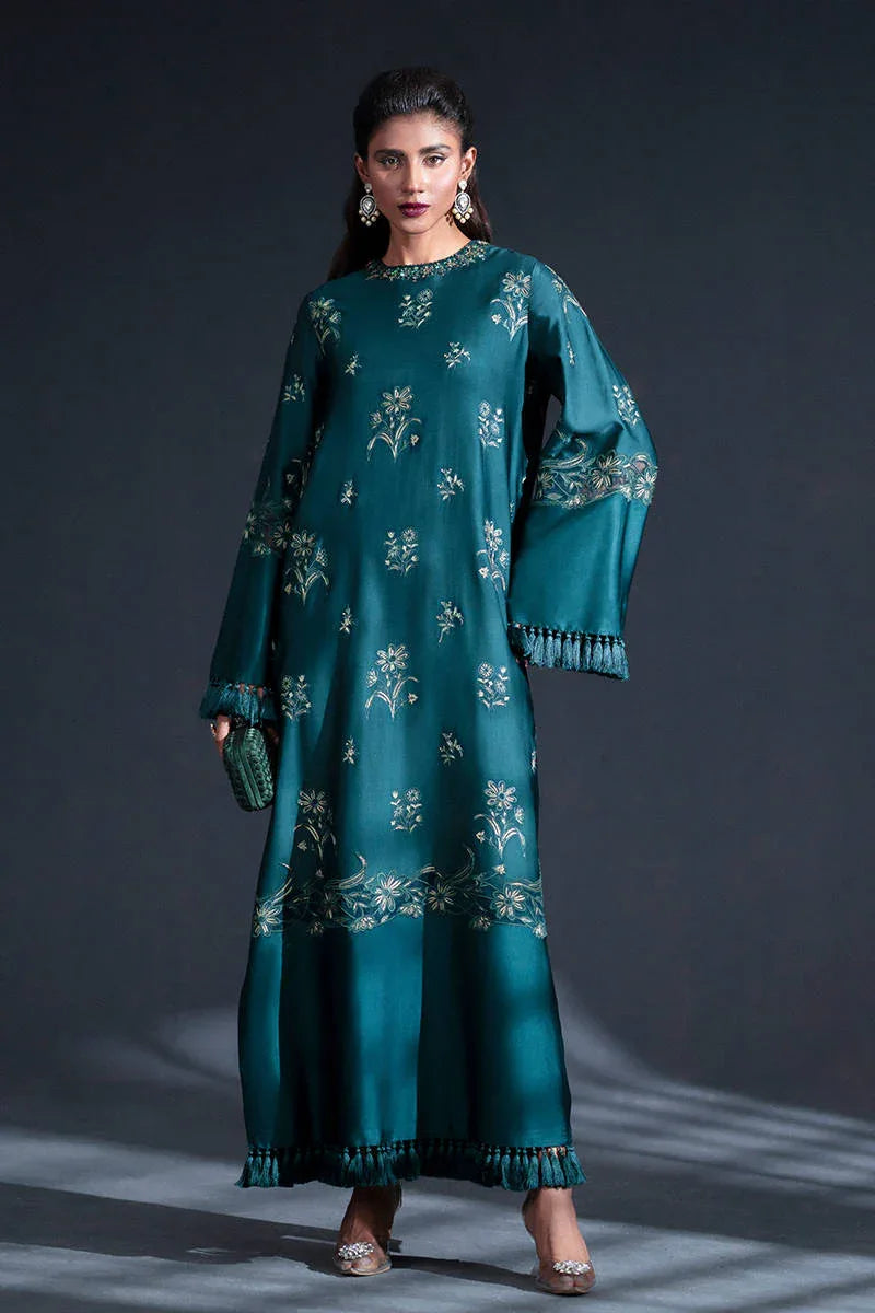MNR | Chai Coffee Luxury Pret | Jade Moon - Aqsa Fabrics