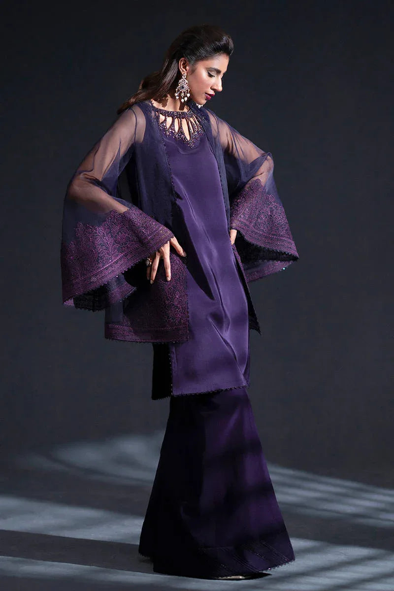 MNR | Chai Coffee Luxury Pret | Lavender Dreams - Aqsa Fabrics