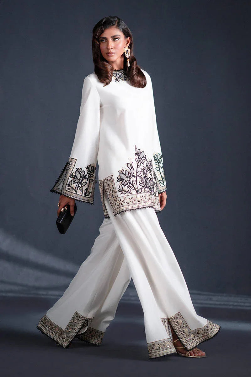 MNR | Chai Coffee Luxury Pret | Silken Tea - Aqsa Fabrics