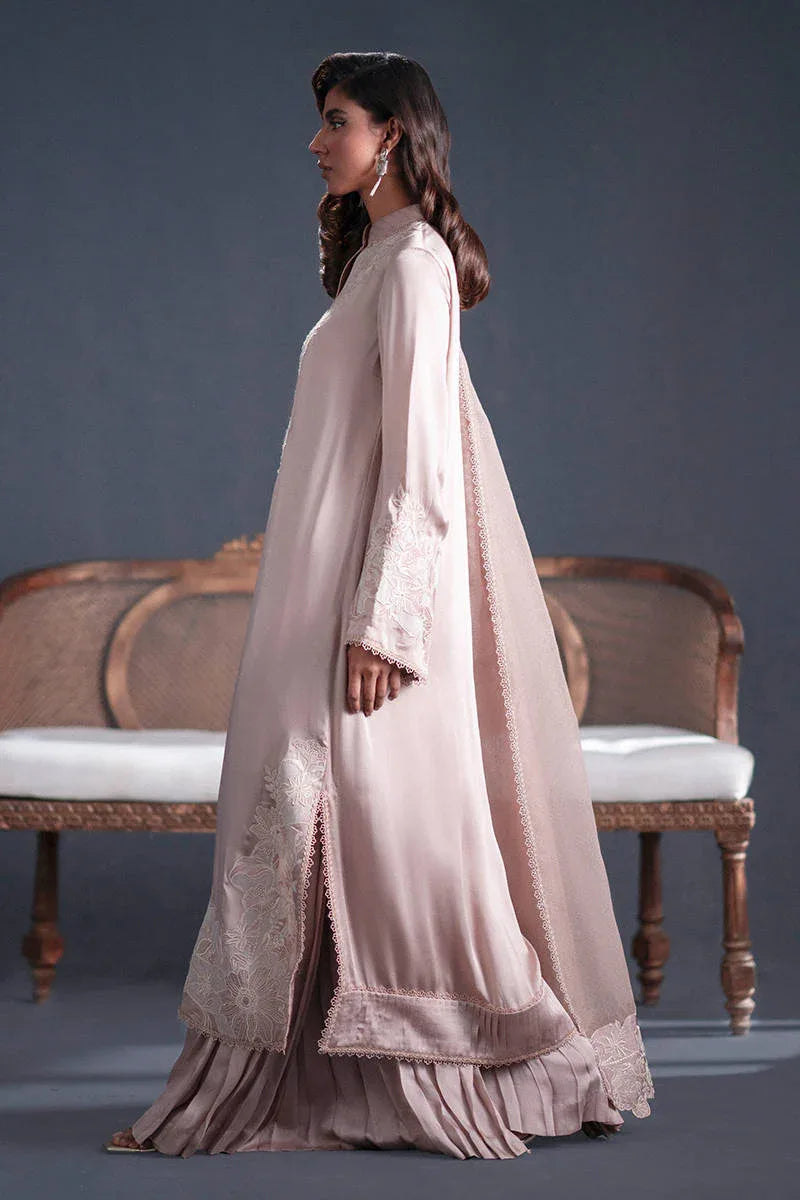 MNR | Chai Coffee Luxury Pret | Tea Rose - Aqsa Fabrics