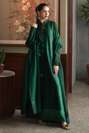 MNR | Chaye Coffee Luxury Pret | Aurora Emerald - Aqsa Fabrics