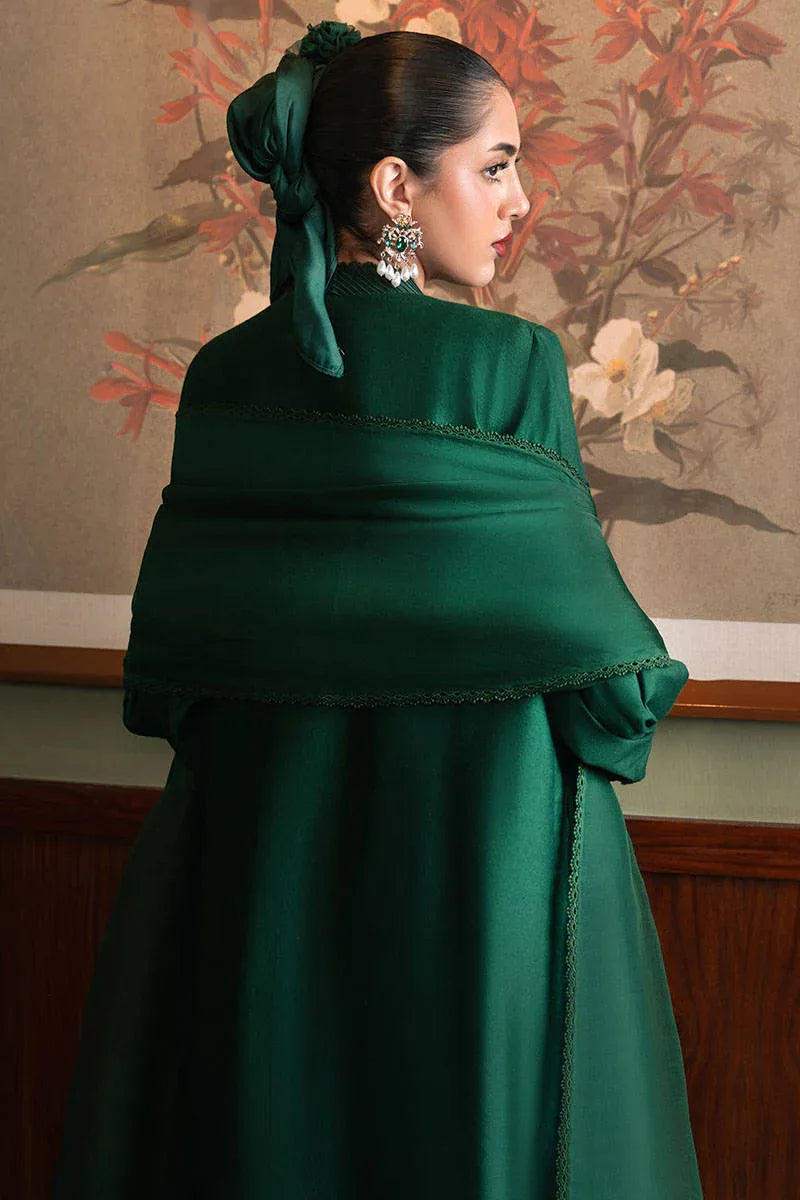 MNR | Chaye Coffee Luxury Pret | Aurora Emerald - Aqsa Fabrics