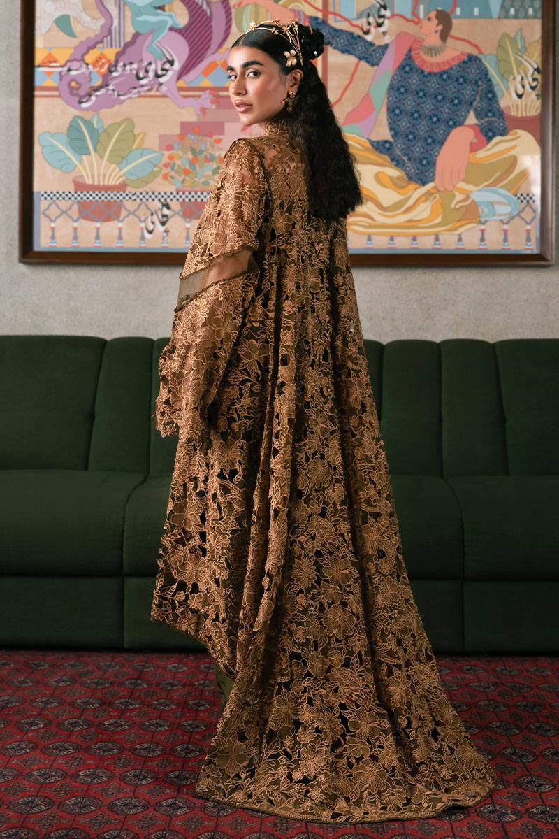 MNR | Chaye Coffee Luxury Pret | Mystic Pine - Aqsa Fabrics