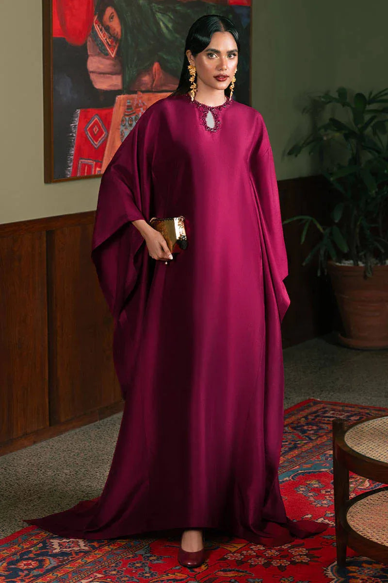 MNR | Chaye Coffee Luxury Pret | Ruby Romance - Aqsa Fabrics