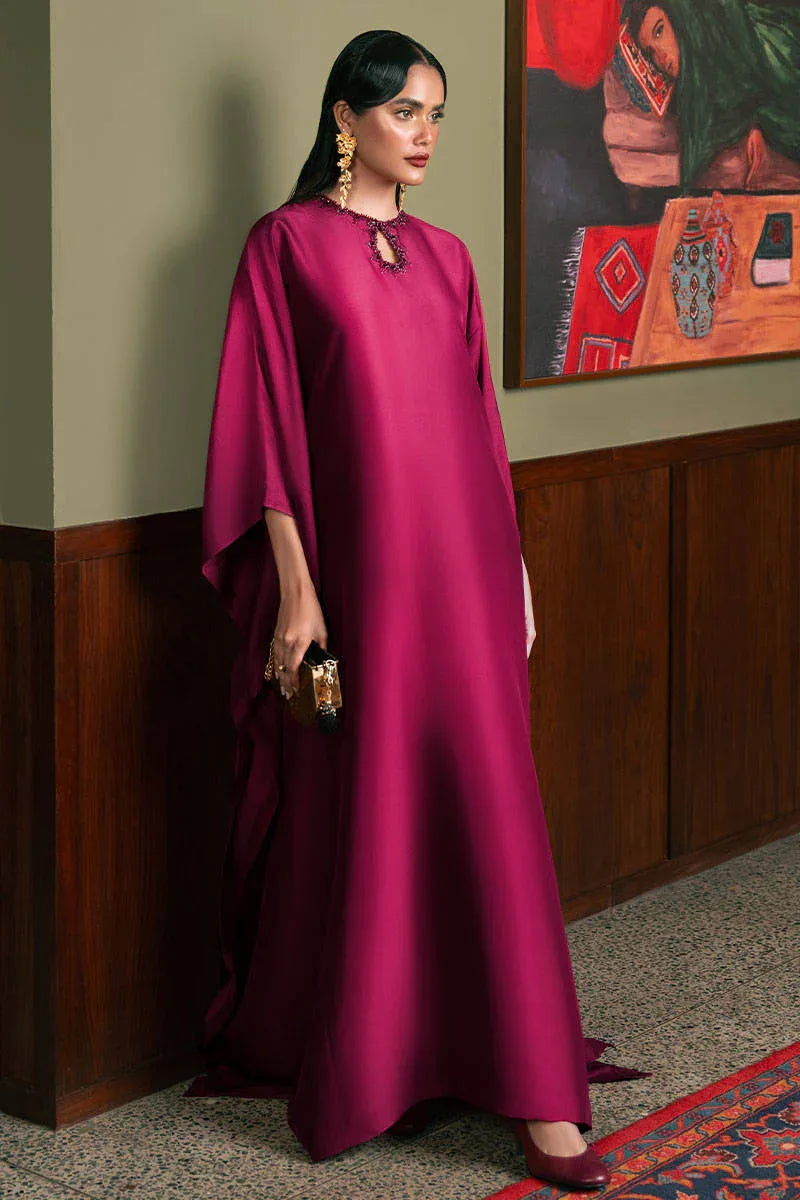 MNR | Chaye Coffee Luxury Pret | Ruby Romance - Aqsa Fabrics