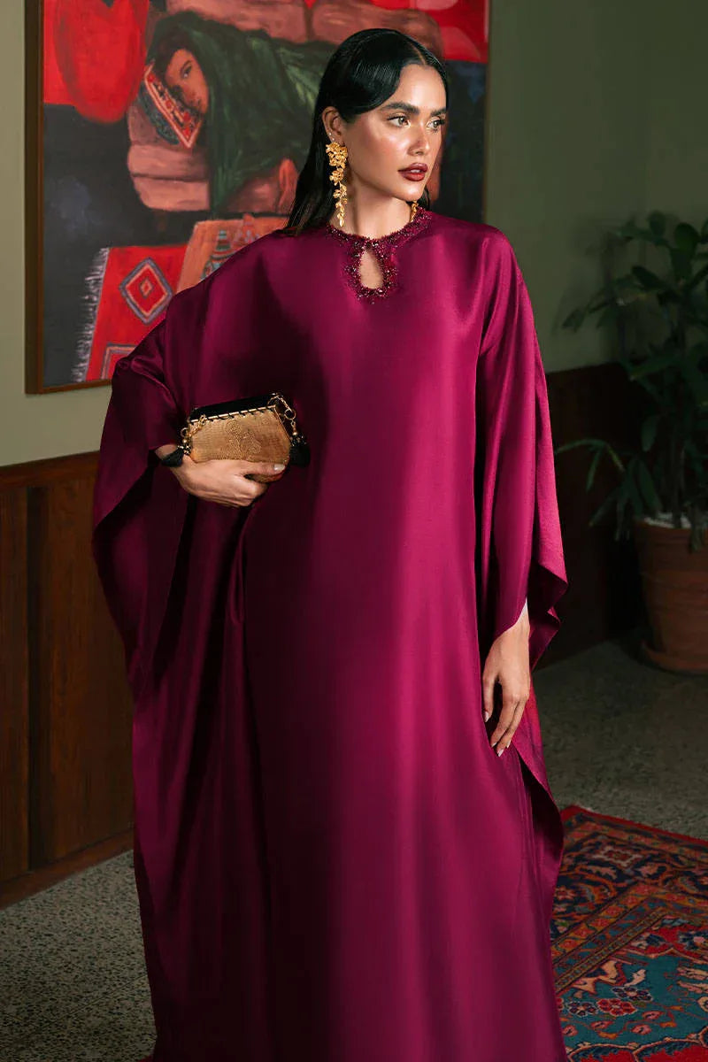 MNR | Chaye Coffee Luxury Pret | Ruby Romance - Aqsa Fabrics