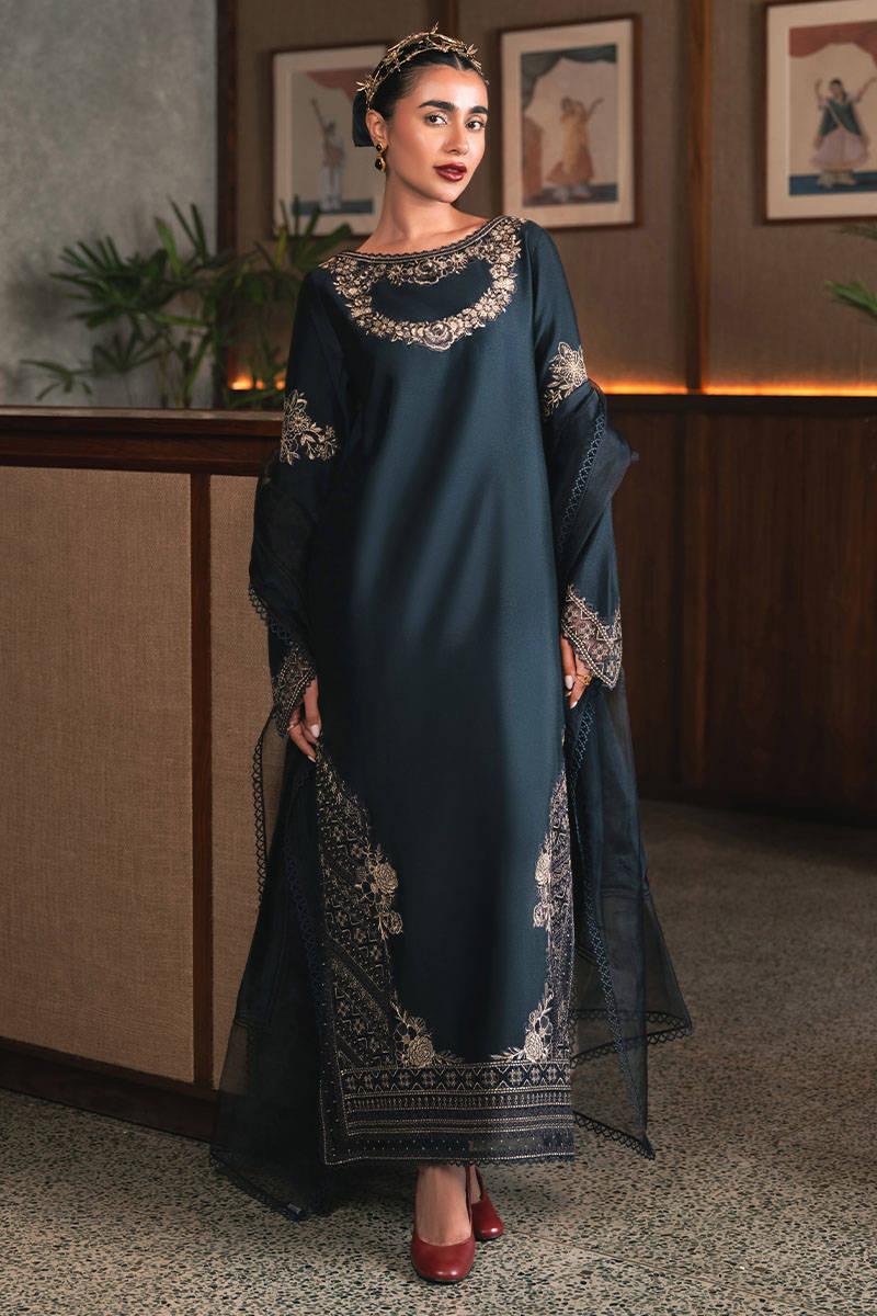 MNR | Chaye Coffee Luxury Pret | Twilight - Aqsa Fabrics