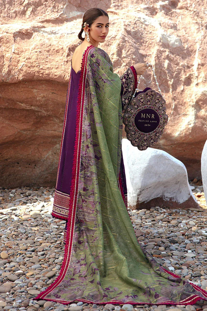 MNR | Festive Lawn 24 | GUL-E-LALA - Aqsa Fabrics