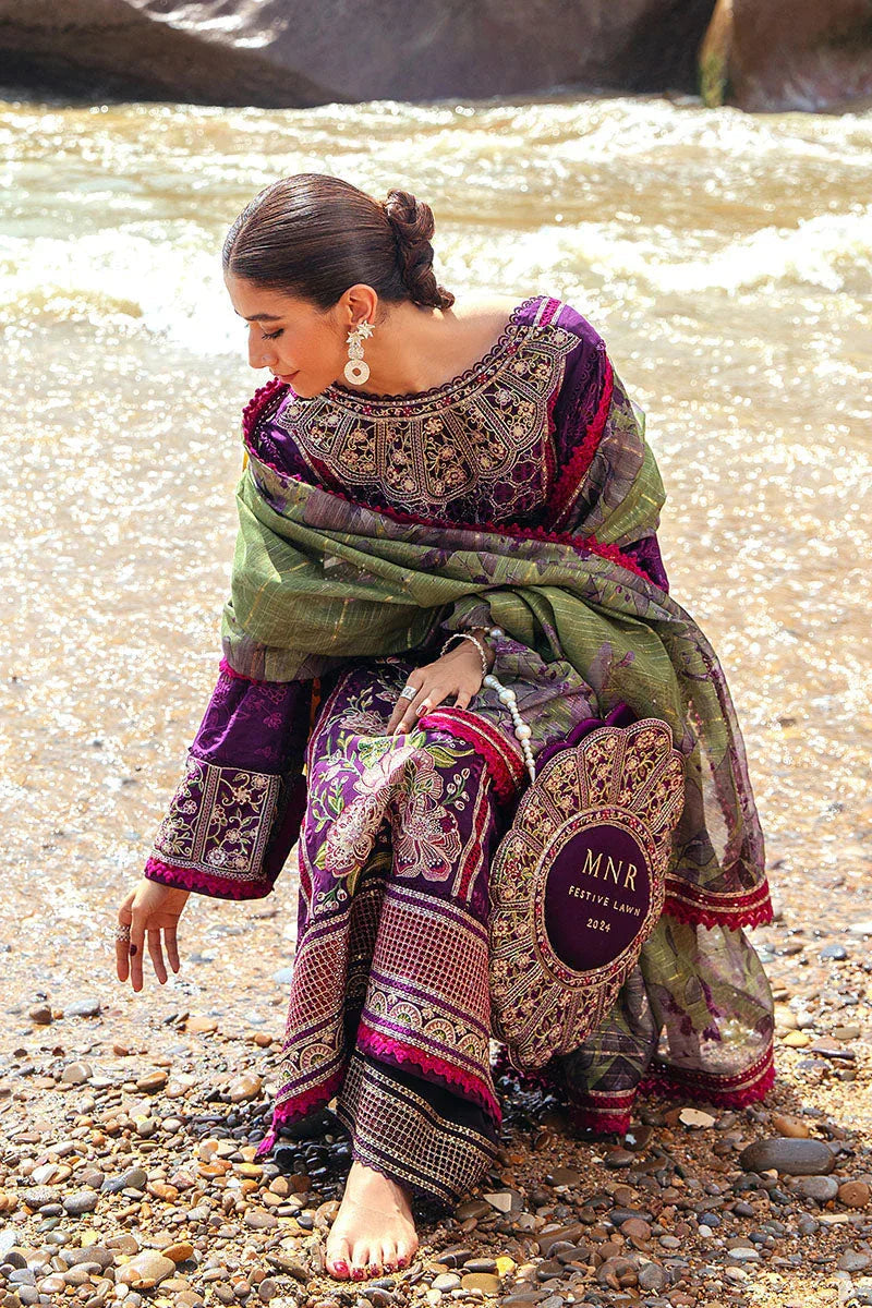 MNR | Festive Lawn 24 | GUL-E-LALA - Aqsa Fabrics