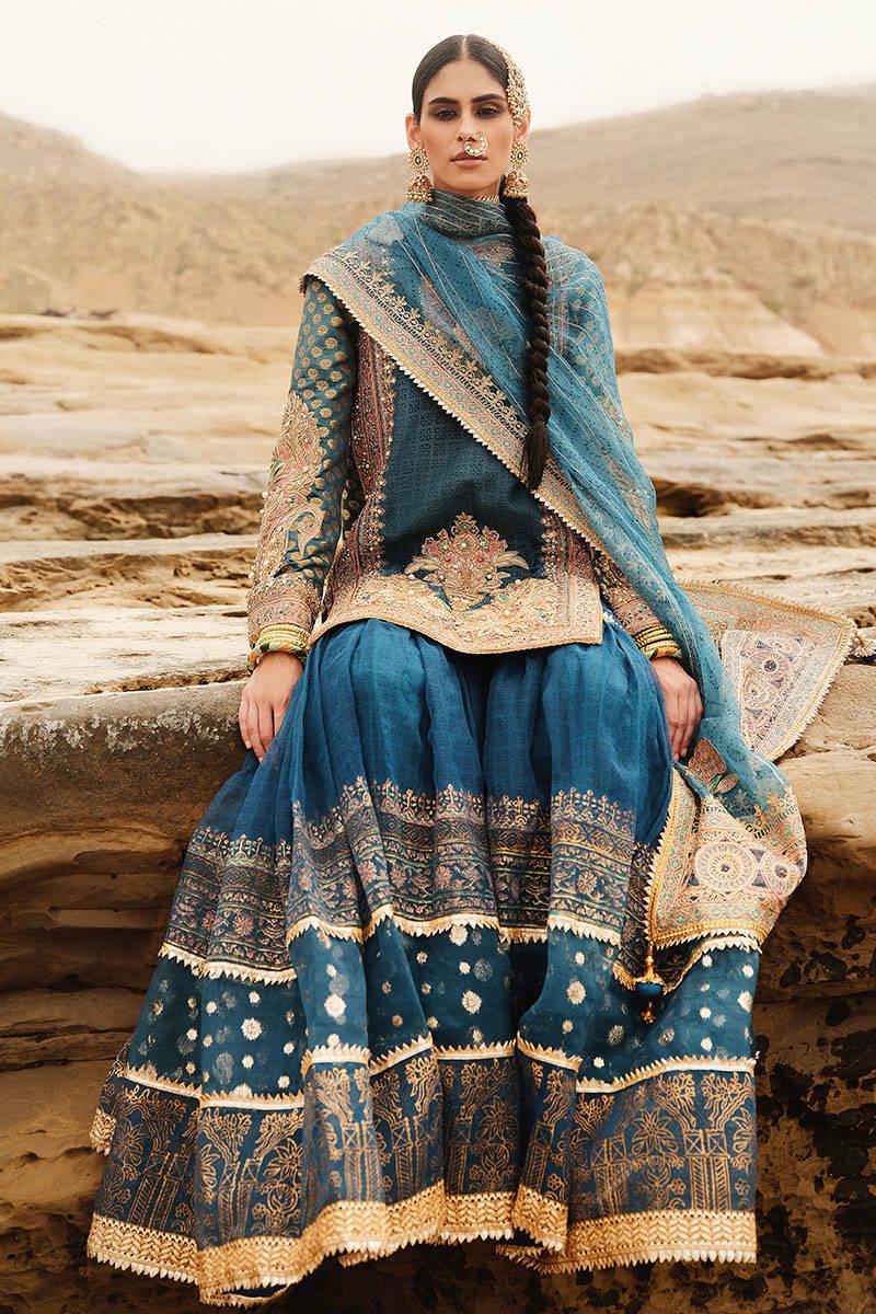 MNR | Gehraiyaan Shaadi Collection | Anabiya - Aqsa Fabrics