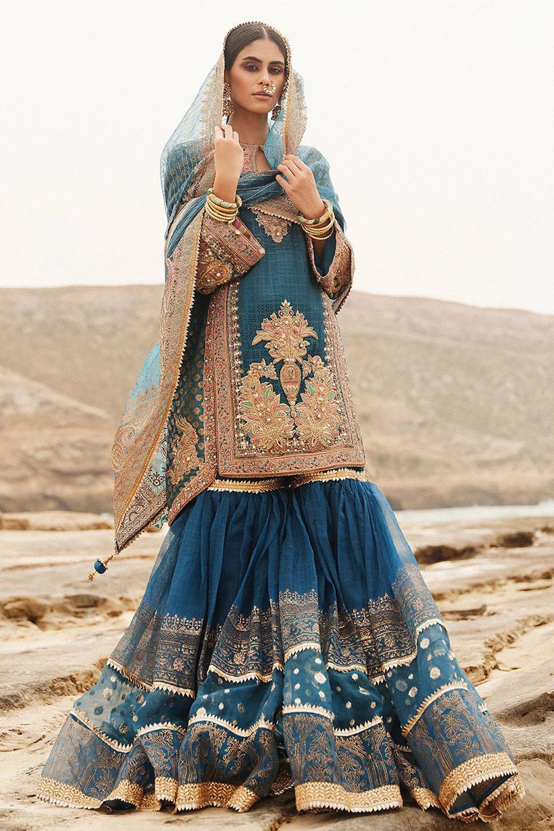 MNR | Gehraiyaan Shaadi Collection | Anabiya - Aqsa Fabrics