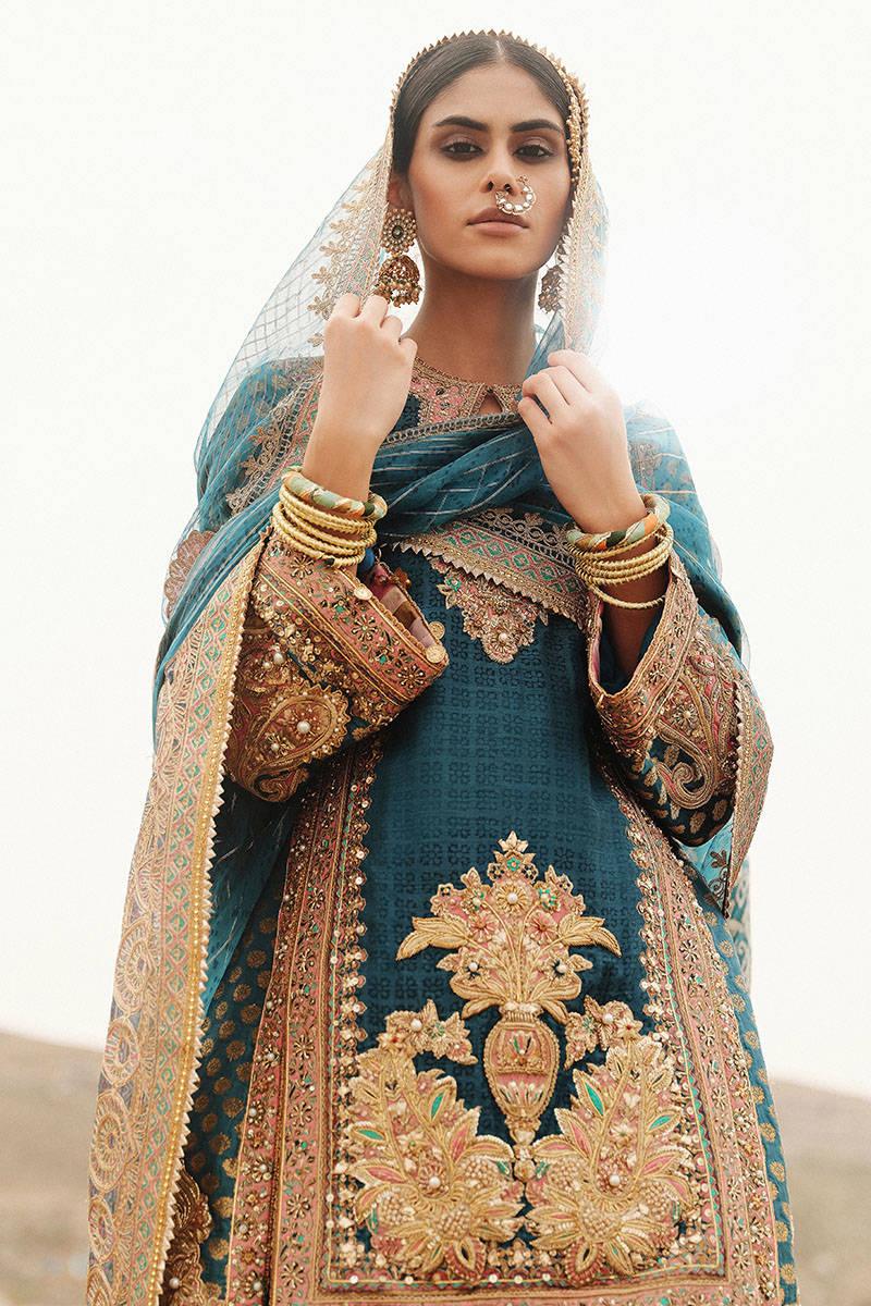 MNR | Gehraiyaan Shaadi Collection | Anabiya - Aqsa Fabrics