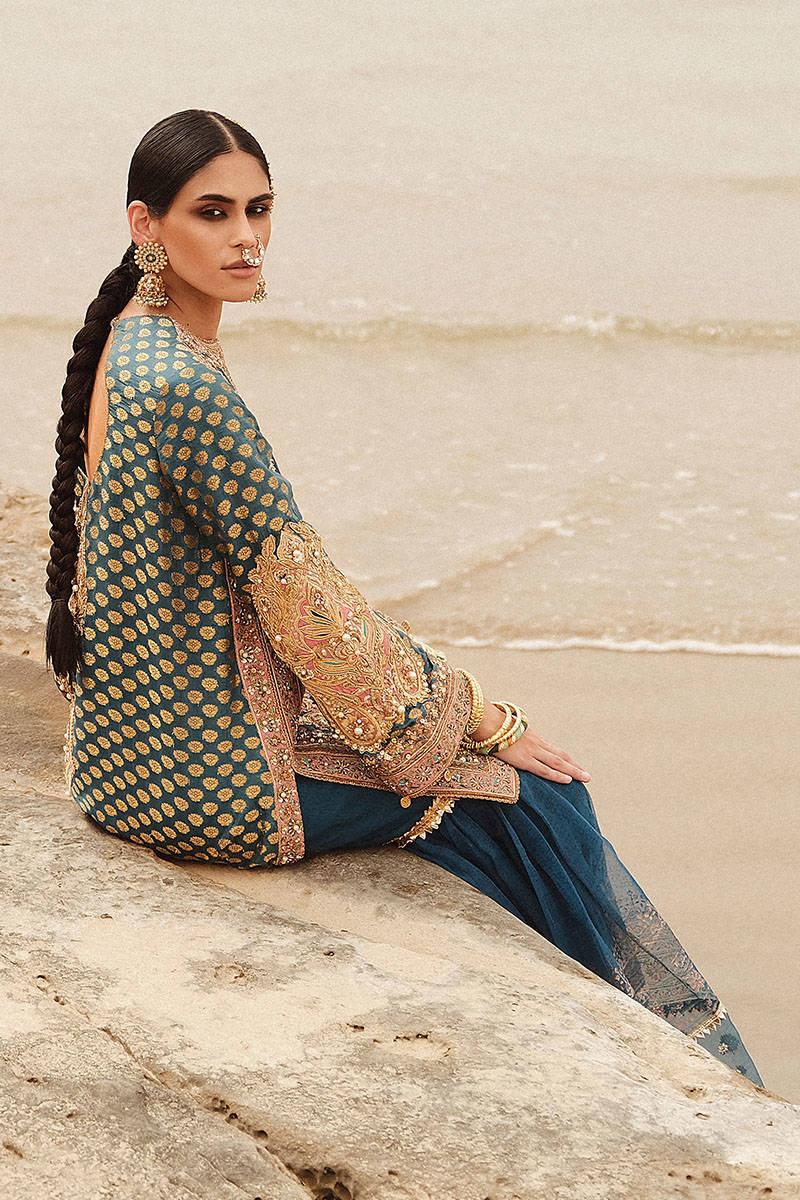 MNR | Gehraiyaan Shaadi Collection | Anabiya - Aqsa Fabrics