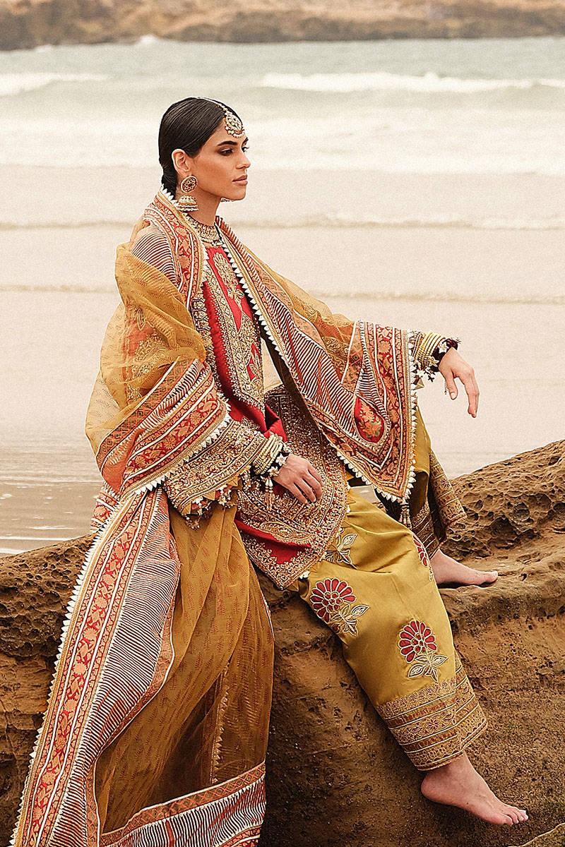 MNR | Gehraiyaan Shaadi Collection | Atlas - Aqsa Fabrics
