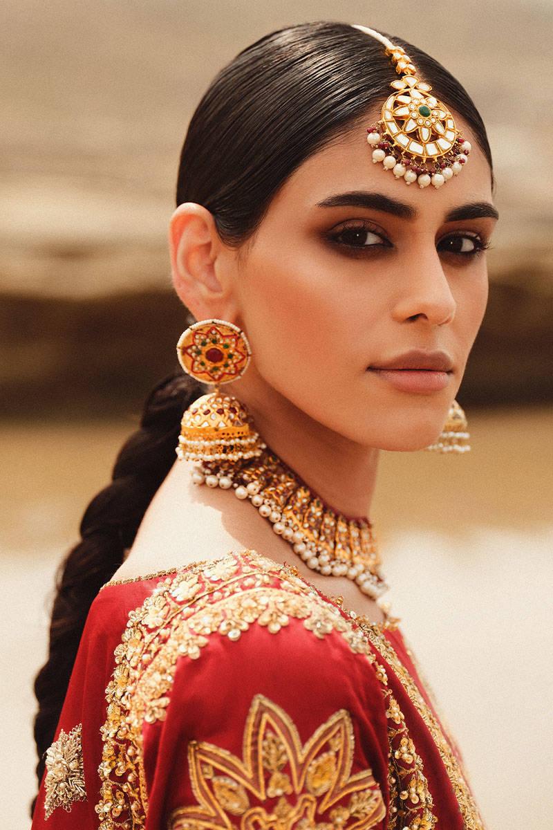 MNR | Gehraiyaan Shaadi Collection | Atlas - Aqsa Fabrics