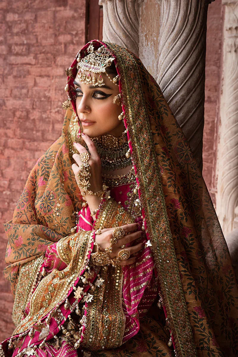 MNR | Talpur Dynasty 23 | Naranji - Aqsa Fabrics