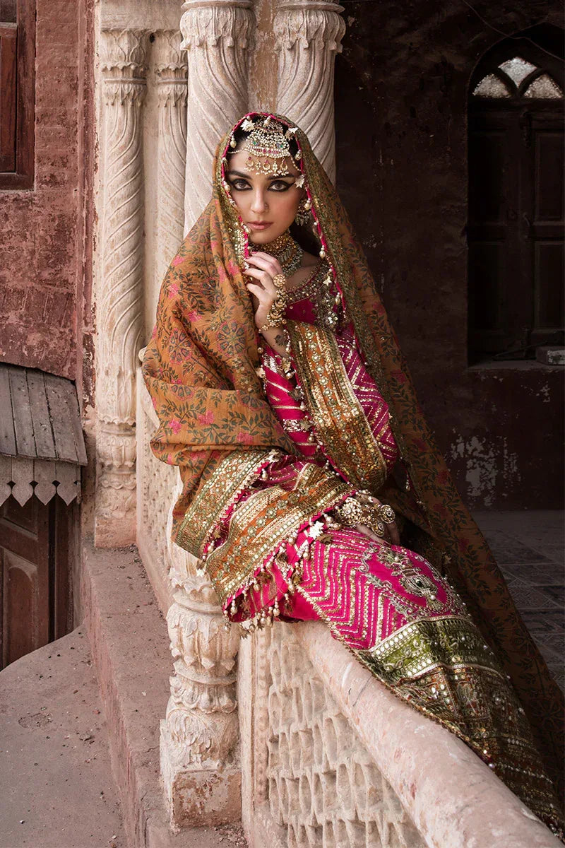 MNR | Talpur Dynasty 23 | Naranji - Aqsa Fabrics