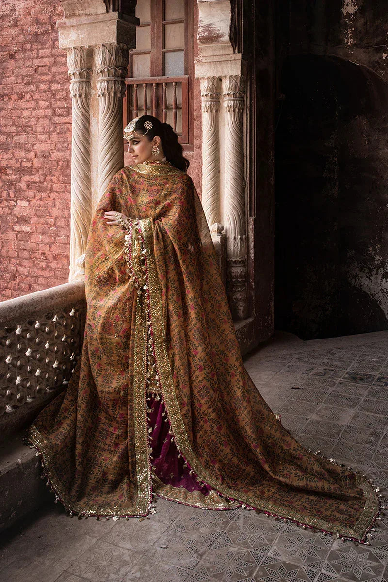 MNR | Talpur Dynasty 23 | Naranji - Aqsa Fabrics