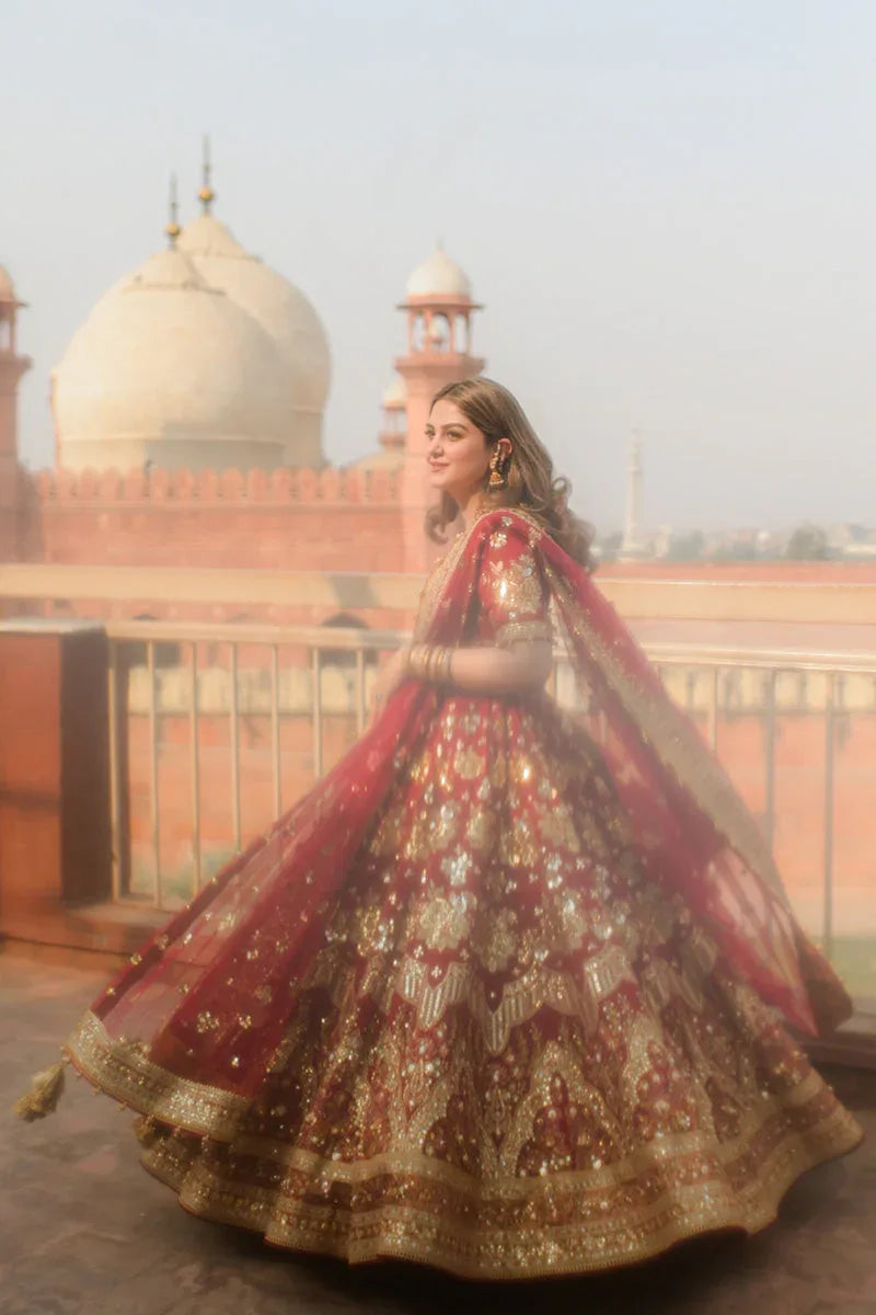 MNR | Zarlish Festive 25 | Rabia Jabbar in Bia Jaan - Aqsa Fabrics