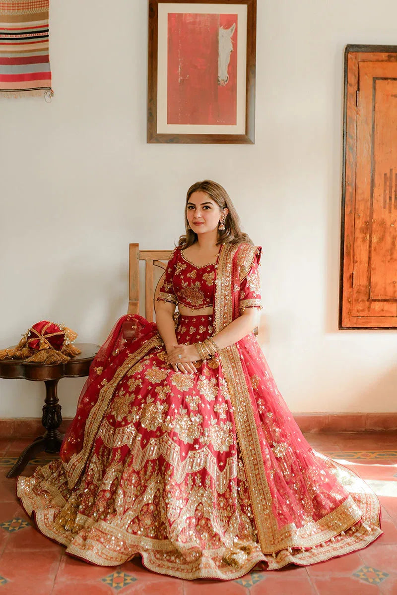MNR | Zarlish Festive 25 | Rabia Jabbar in Bia Jaan - Aqsa Fabrics