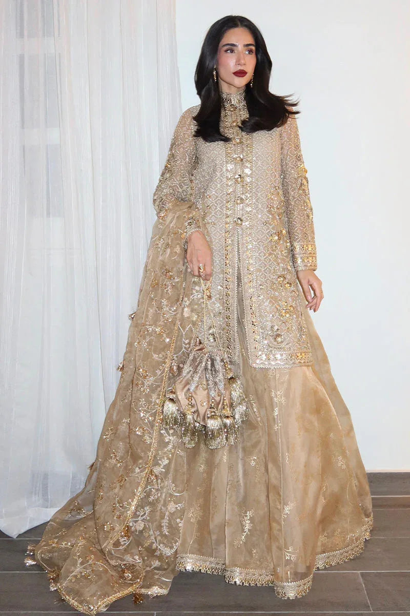 MNR | Zarlish Festive 25 | Rija Mujahid in Roshni - Aqsa Fabrics