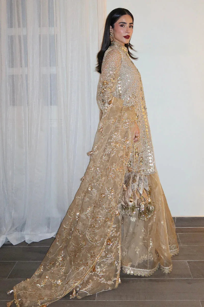 MNR | Zarlish Festive 25 | Rija Mujahid in Roshni - Aqsa Fabrics