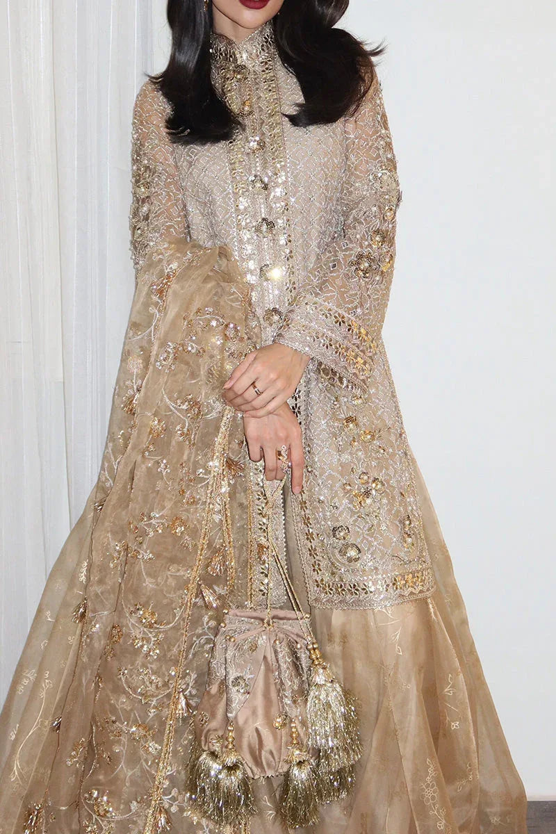 MNR | Zarlish Festive 25 | Rija Mujahid in Roshni - Aqsa Fabrics