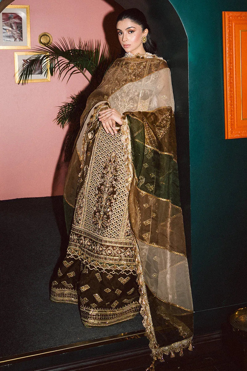 MNR | Zarlish Festive 25 | Zahra Sarfraz in Tabeer - Aqsa Fabrics