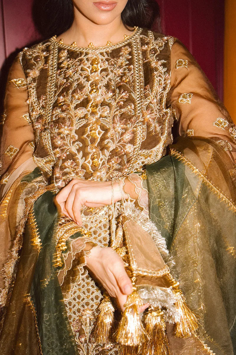 MNR | Zarlish Festive 25 | Zahra Sarfraz in Tabeer - Aqsa Fabrics