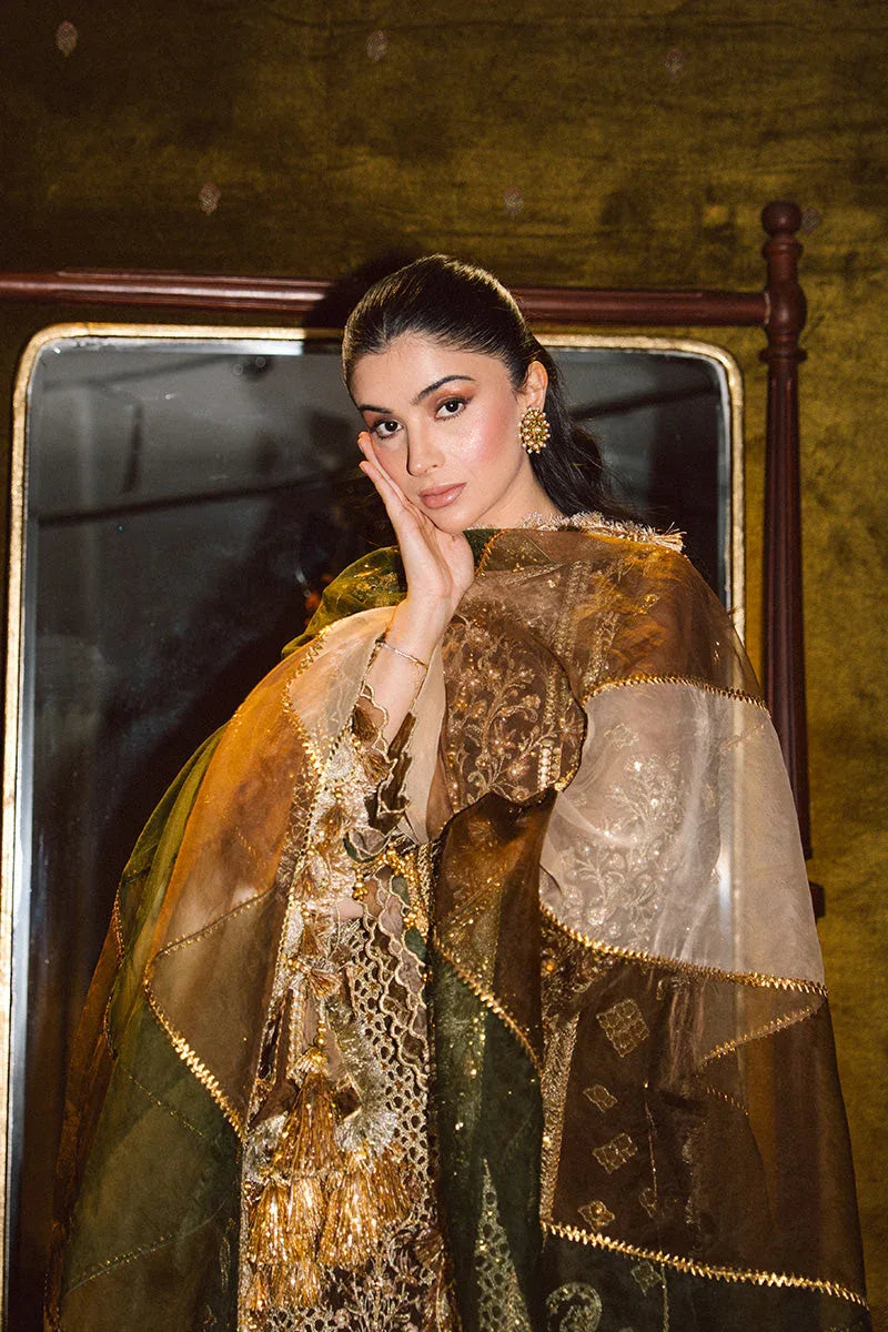 MNR | Zarlish Festive 25 | Zahra Sarfraz in Tabeer - Aqsa Fabrics
