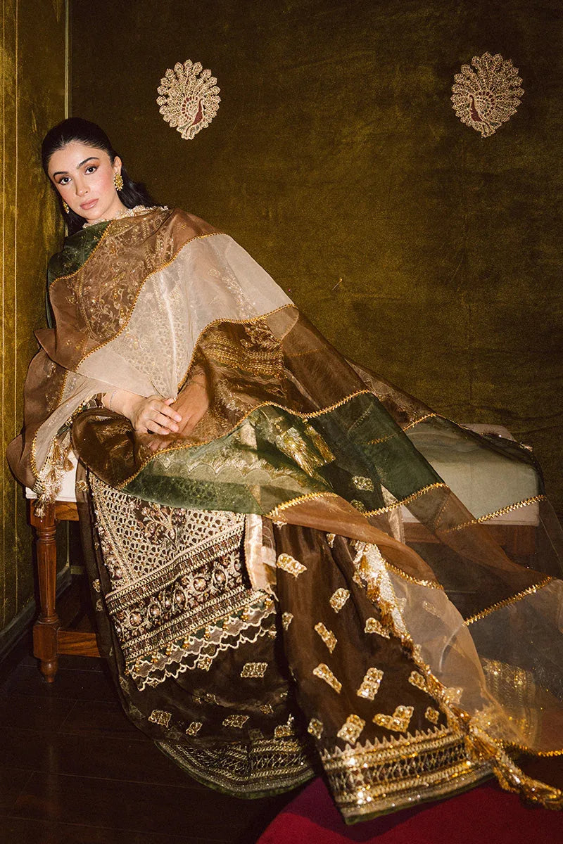MNR | Zarlish Festive 25 | Zahra Sarfraz in Tabeer - Aqsa Fabrics