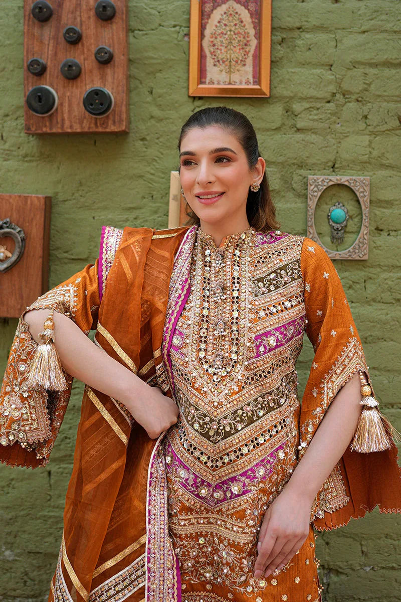 MNR | Zarlish Festive 25 | Zainab Reza in Ranjish - Aqsa Fabrics