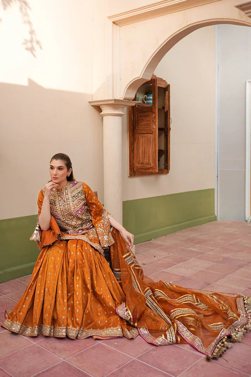 MNR | Zarlish Festive 25 | Zainab Reza in Ranjish - Aqsa Fabrics
