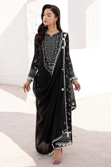 Marjjan | Elyna Luxe | REINA MP-44 (BLACK) - Aqsa Fabrics