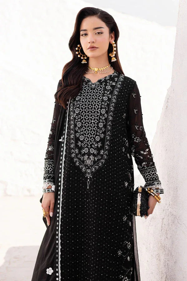 Marjjan | Elyna Luxe | REINA MP-44 (BLACK) - Aqsa Fabrics