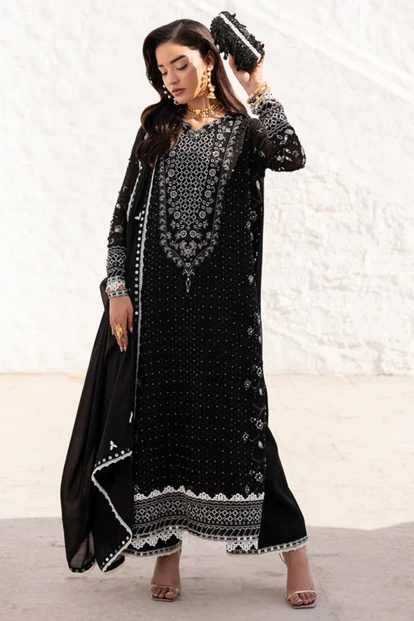 Marjjan | Elyna Luxe | REINA MP-44 (BLACK) - Aqsa Fabrics