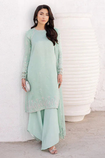 Marjjan | Elyna Lawn | NOA MP-45 (MINT GREEN) - Aqsa Fabrics