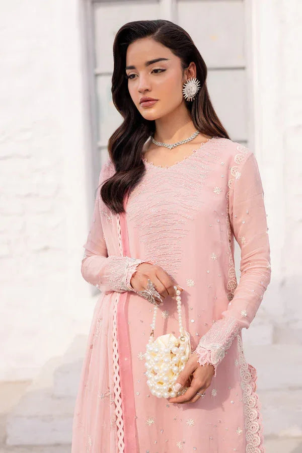 Marjjan | Elyna Luxe | CIYA MP-49 (PINK) - Aqsa Fabrics