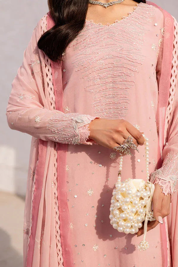Marjjan | Elyna Luxe | CIYA MP-49 (PINK) - Aqsa Fabrics