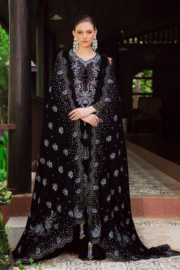 Marjjan | De Royal | MRV-54 (BLACK) - Aqsa Fabrics