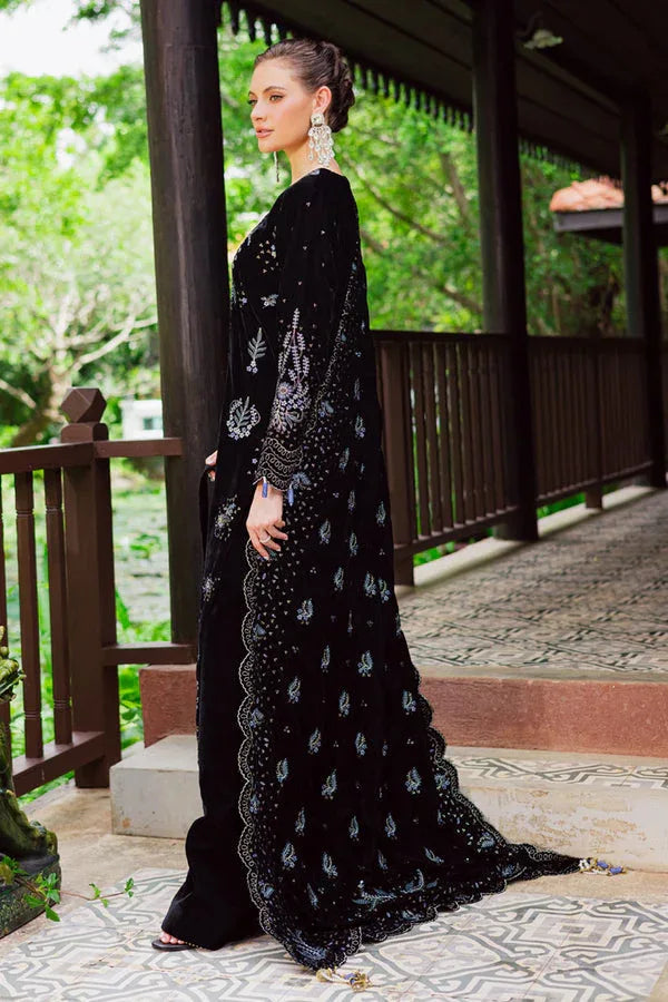 Marjjan | De Royal | MRV-54 (BLACK) - Aqsa Fabrics