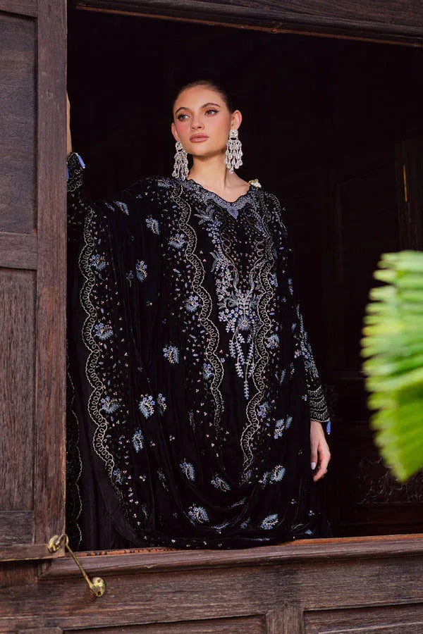 Marjjan | De Royal | MRV-54 (BLACK) - Aqsa Fabrics