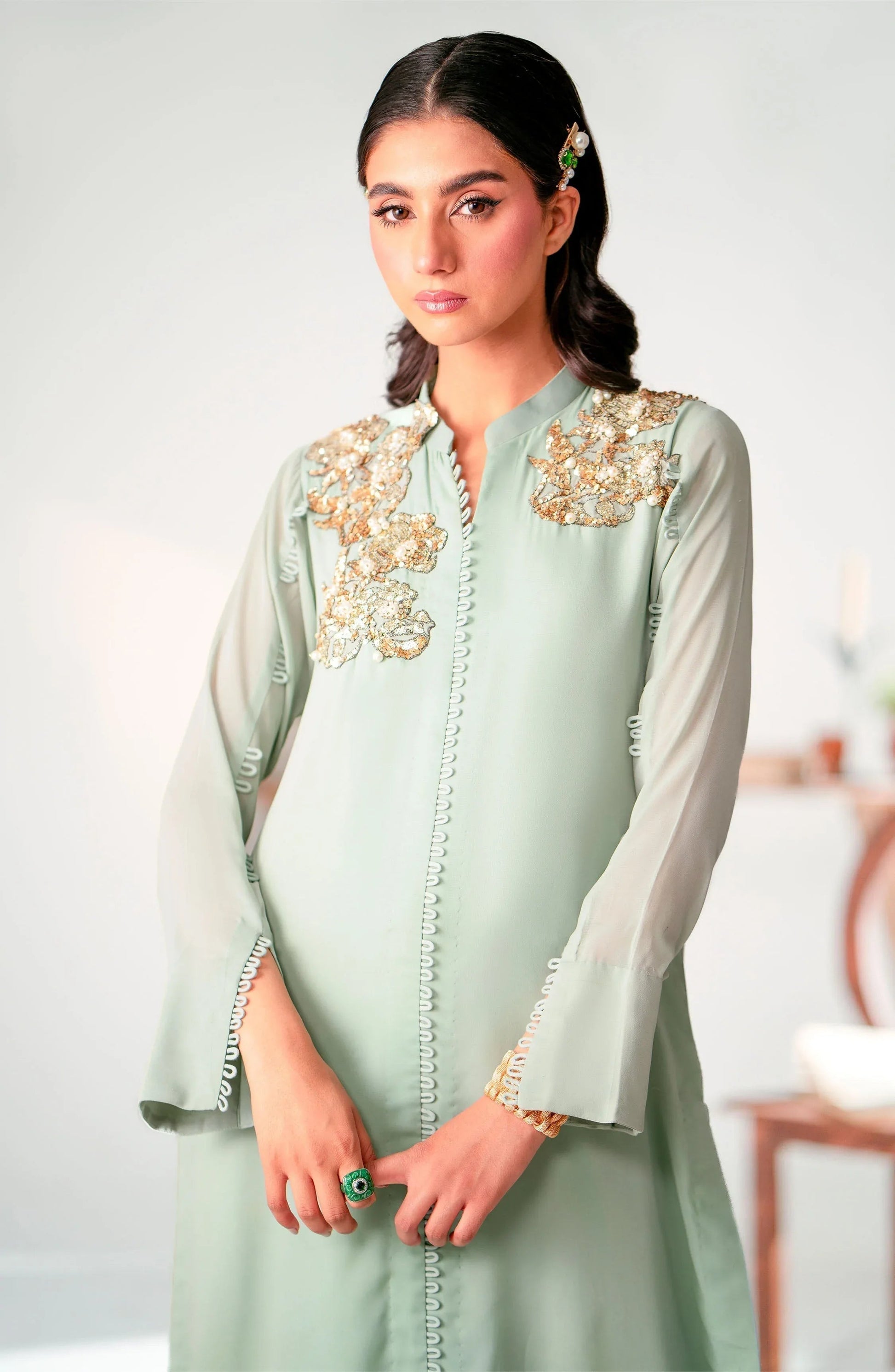 Maryum N Maria | Pret A Luxe | AIMEE - Aqsa Fabrics