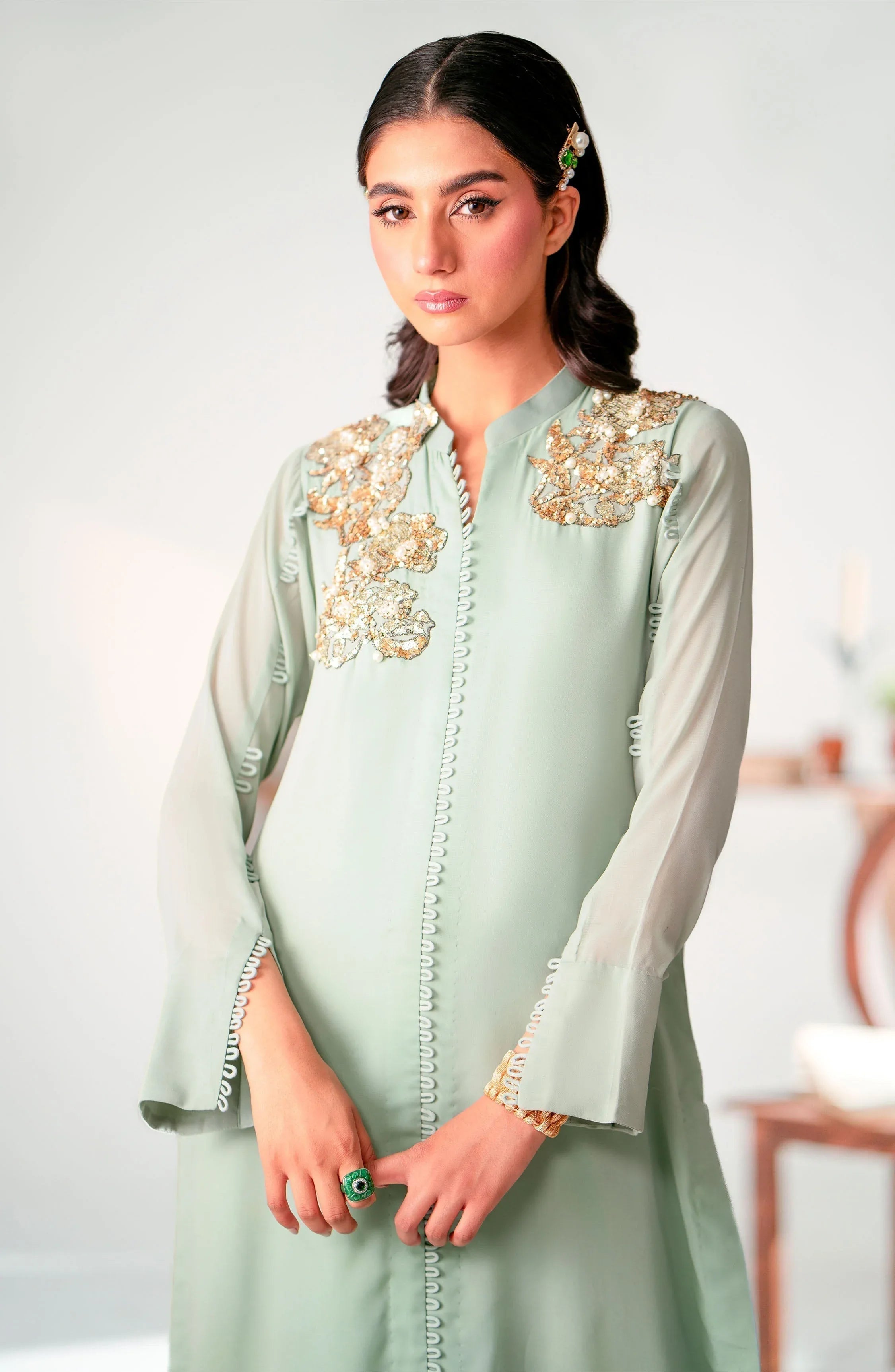 Maryum N Maria | Pret A Luxe | AIMEE - Aqsa Fabrics