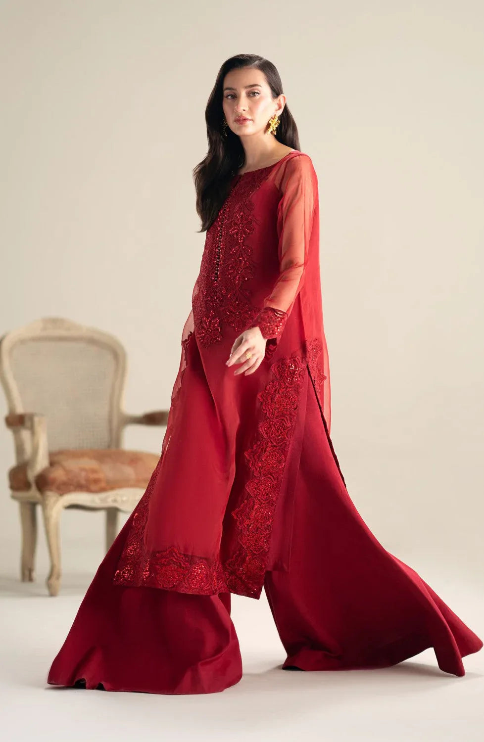 Maryum N Maria | Lagom Ready to Wear | DAHLIA - MS-24211 - Aqsa Fabrics