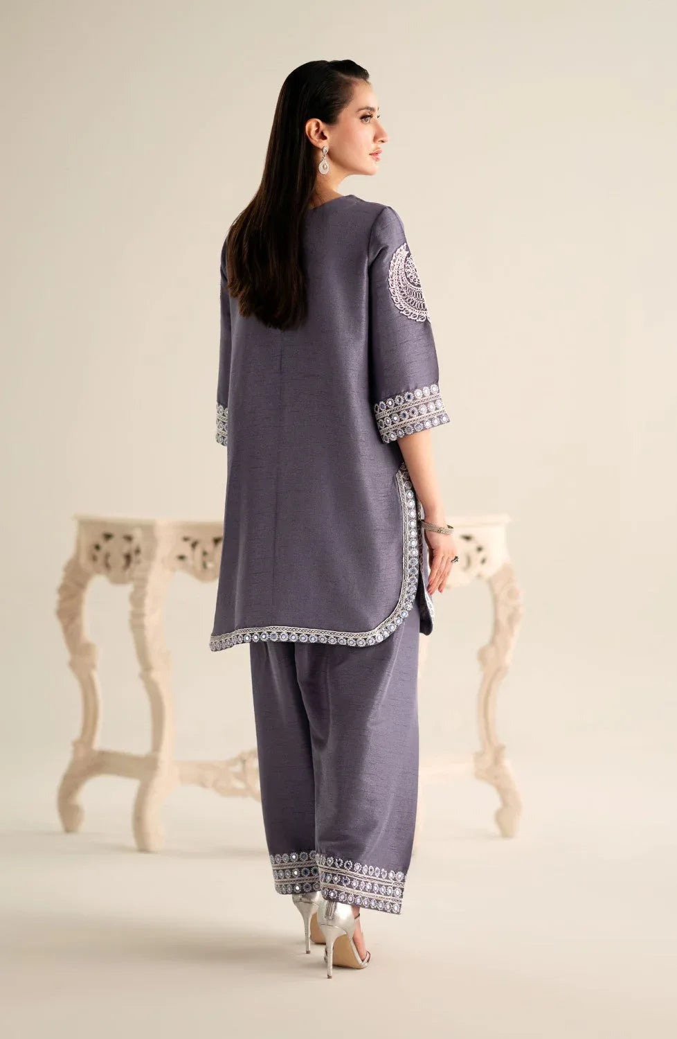 Maryum N Maria | Lagom Ready to Wear | ORCHID - MS-24218 - Aqsa Fabrics