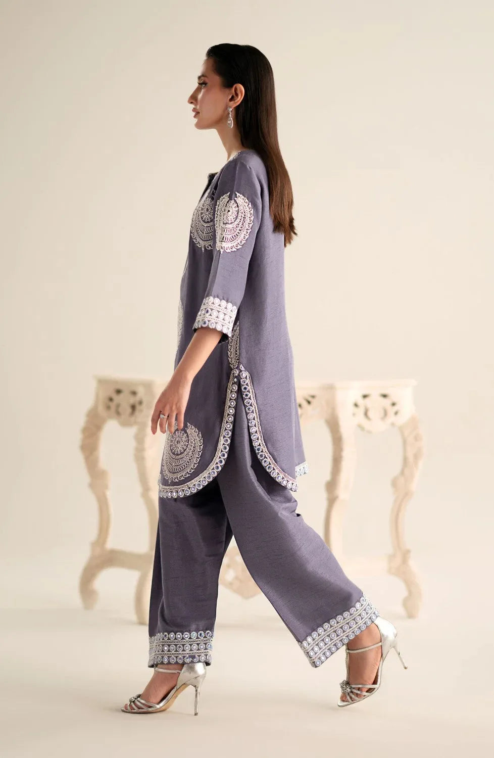 Maryum N Maria | Lagom Ready to Wear | ORCHID - MS-24218 - Aqsa Fabrics