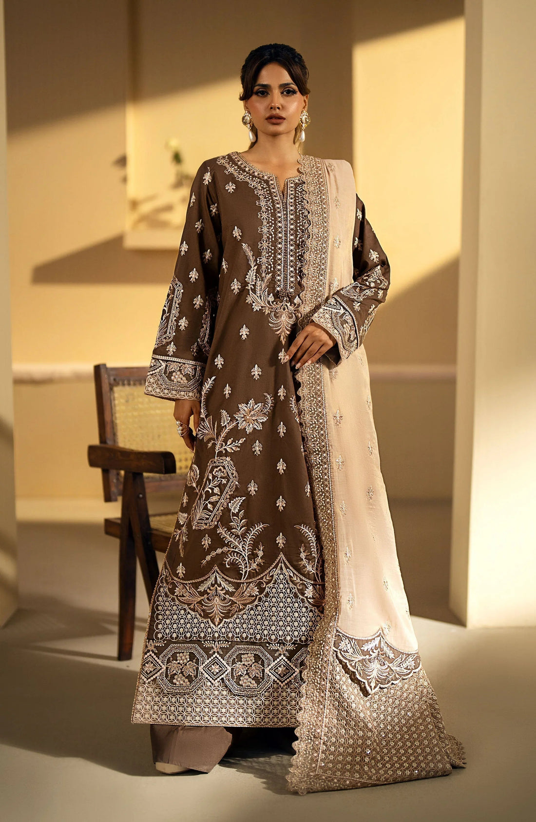 Maryum N Maria | Eid Edit 24 | Asya - Aqsa Fabrics